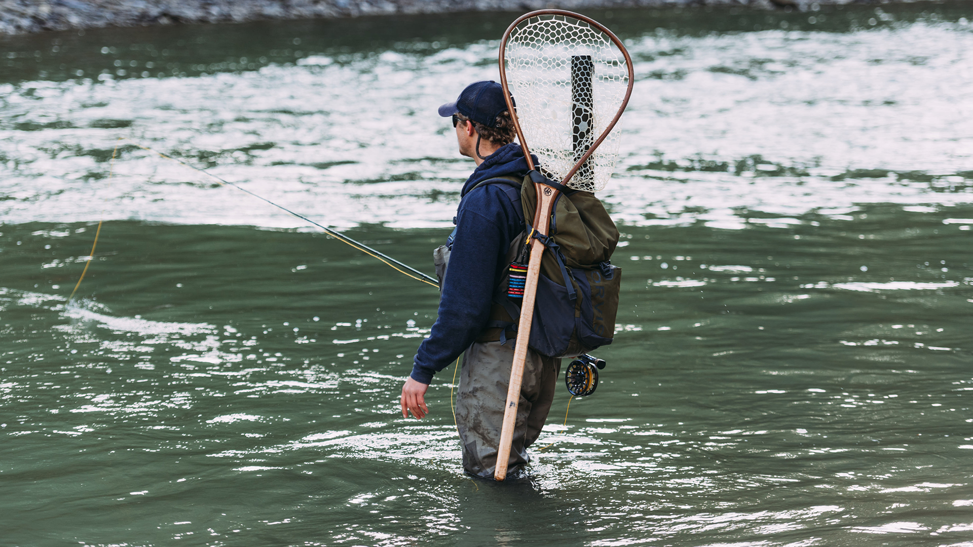 Fishing on the Cattaraugus Creek