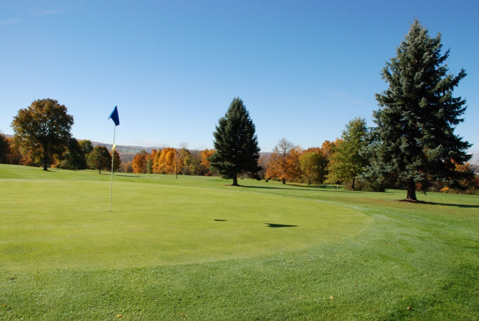 A view of part of the Cardinal Hill's Golf Course in Autumn