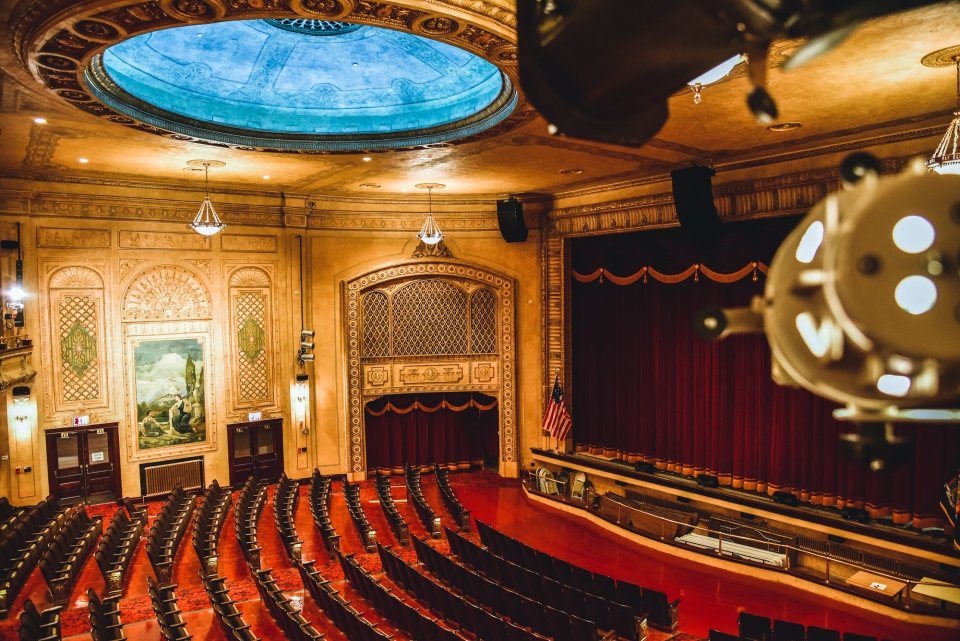 Inside view of the Hollywood Theater in Gowanda