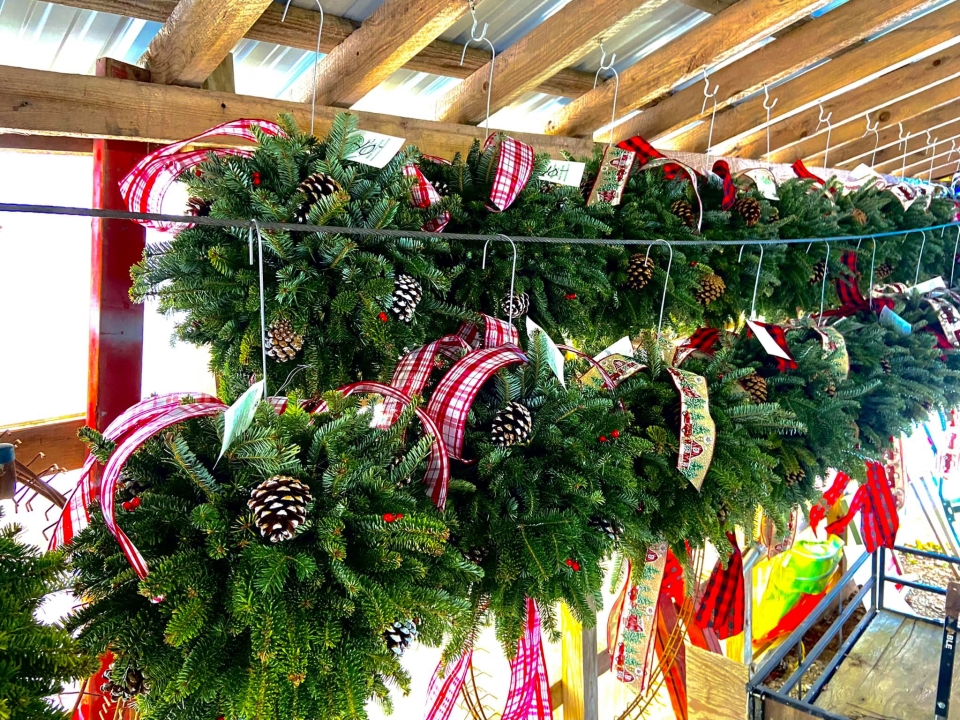 Wreath Balls from Over The Hill Tree Farm