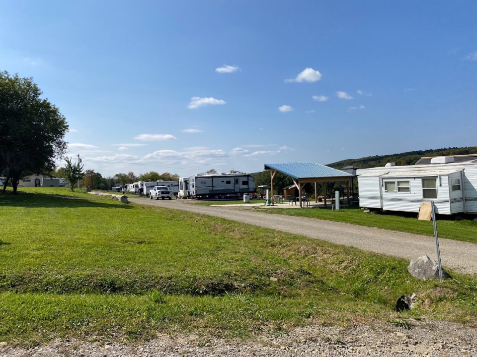 Campers at Harwood Haven