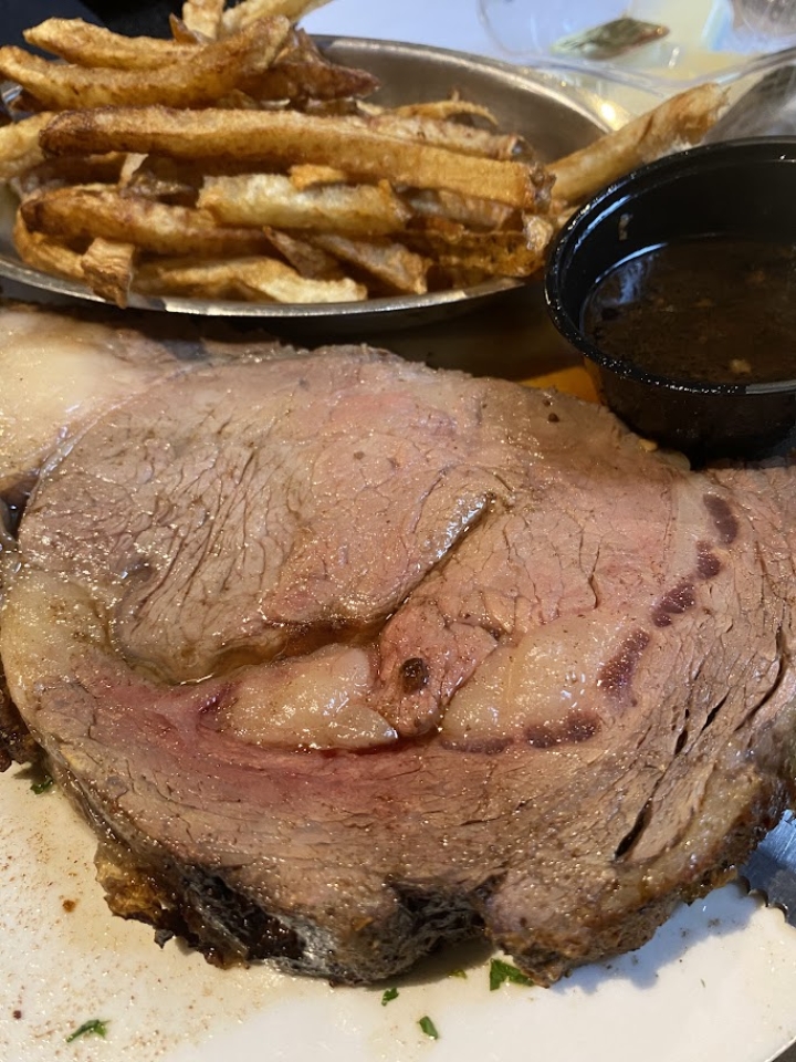 Prime Rib at the Hide-A-Way