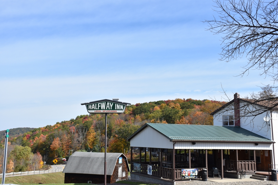 Outside of Dave's Halfway Inn