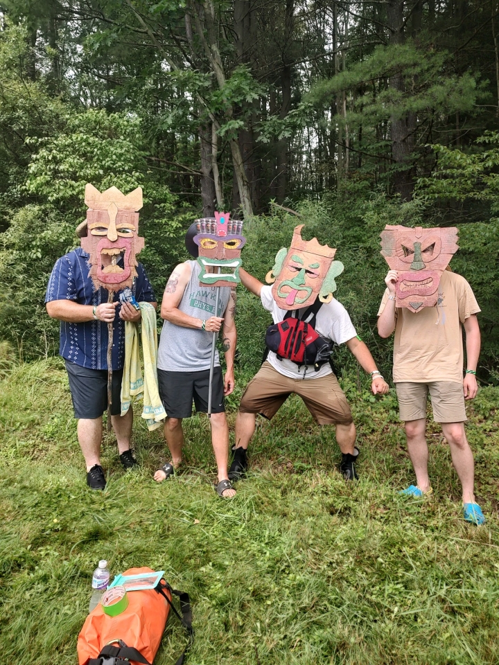 Tribal Mask crew at the 2023 Tame the Tuna Regatta