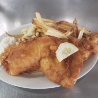 Fish fry from Sassy's Truck Stop