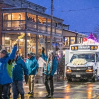 Mardi Gras Parade in Ellicottville- Photo credit- Ellicottville Chamber