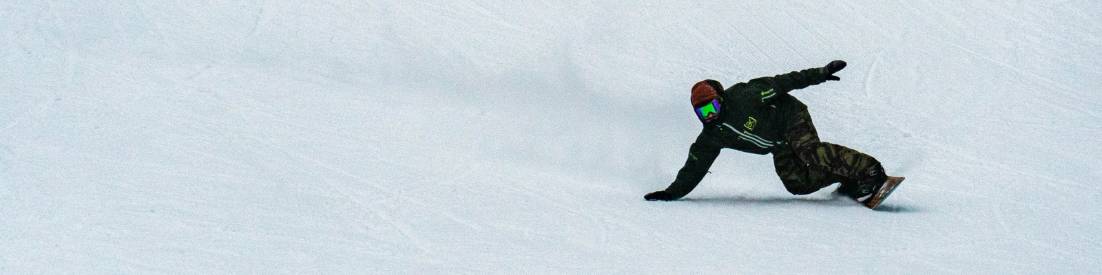 Snowboarder at Holiday Valley Resort