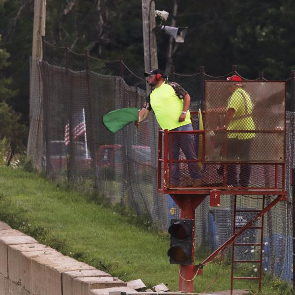 Green Flag while racing at Freedom Motorsports