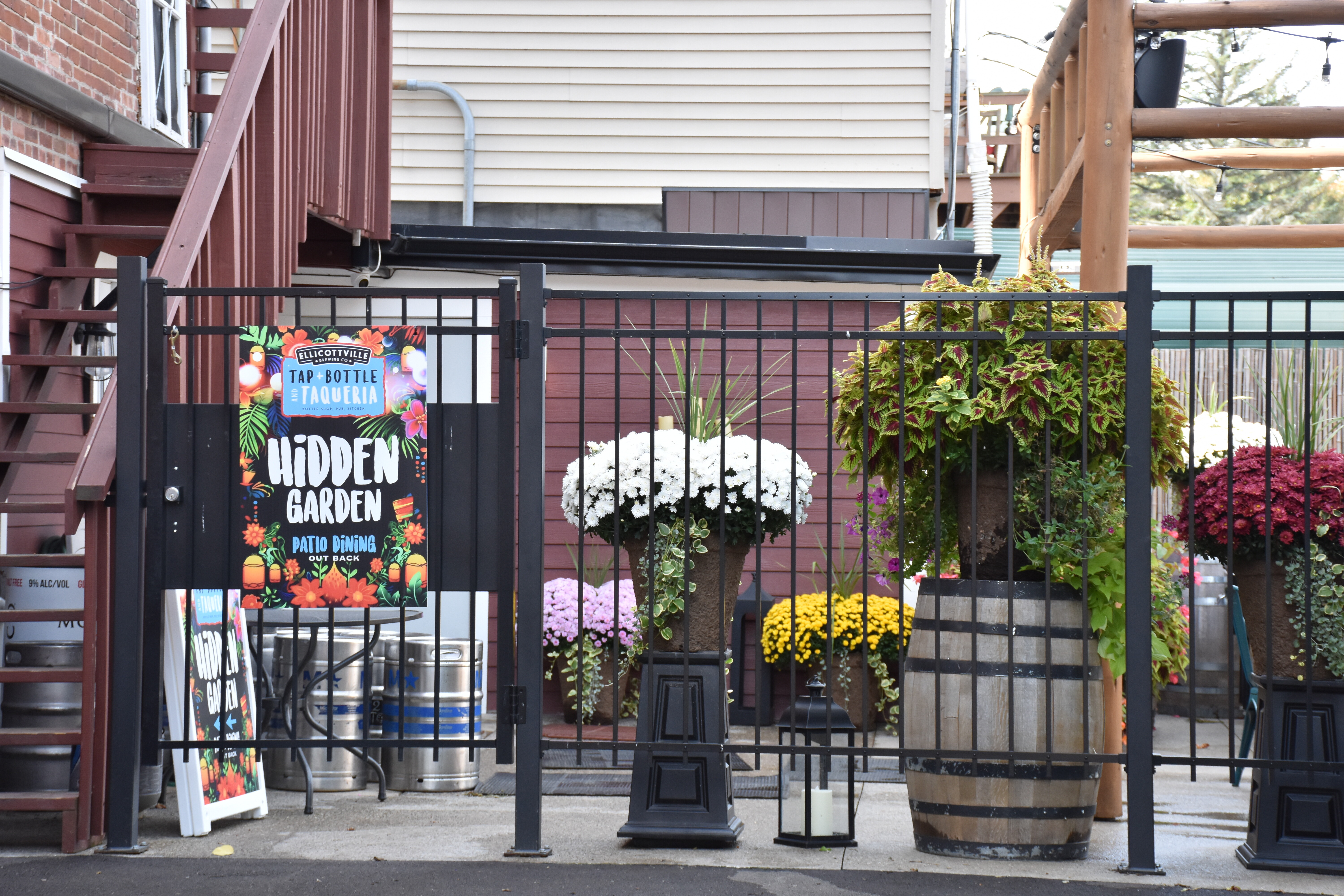 Hidden Garden at Ellicottville Tap & Bottle