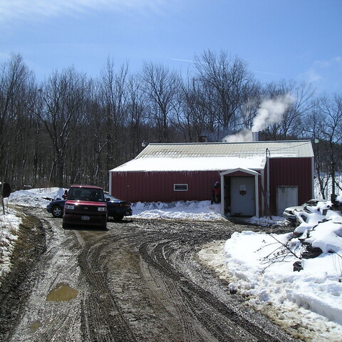 View from outside at Wright Farms