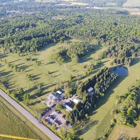 Ariel of Turkey Run Golf Course