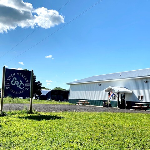 Outside of Eden Valley Creamery