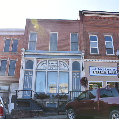 Outside view of the Cattaraugus Area Historical Center