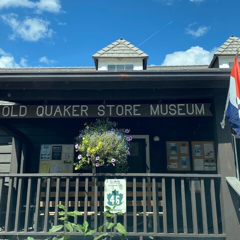 Outside of the Old Quaker Store Museum