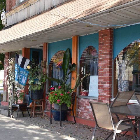 Outside entrance to Don Tequila in Allegany