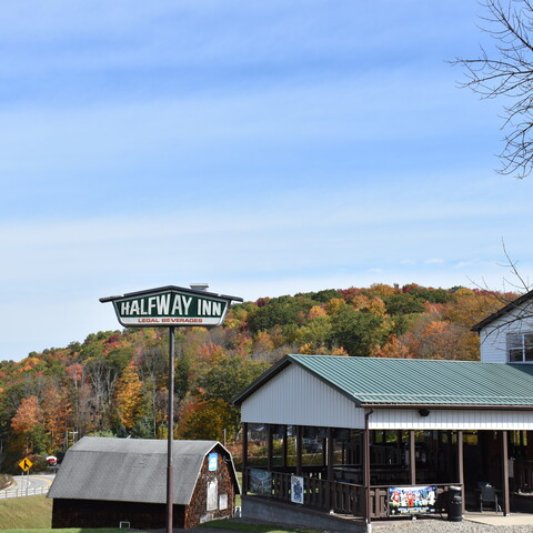 Outside of Dave's Halfway Inn