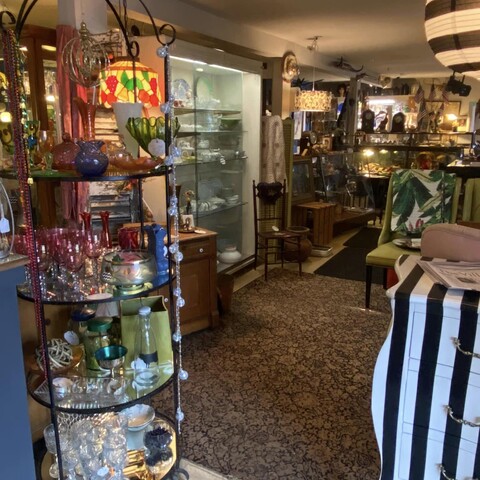 Inside Antiques & Interiors in Great Valley, NY