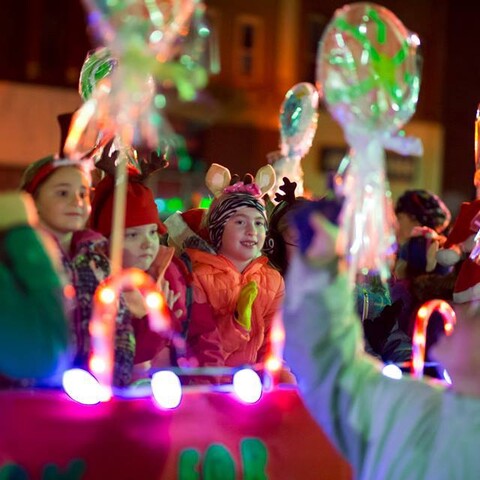 Santa Claus Lane Parade in Olean