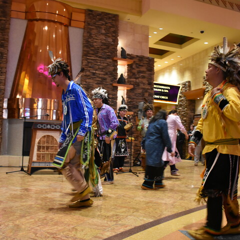 Dancers at a past event at the Seneca Allegany Casino