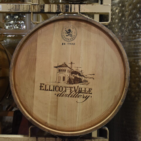 Barrel at Ellicottville Distilery