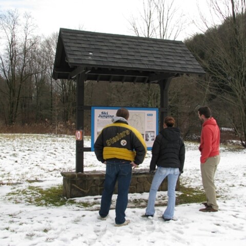 First Day Hike At Allegany State Park