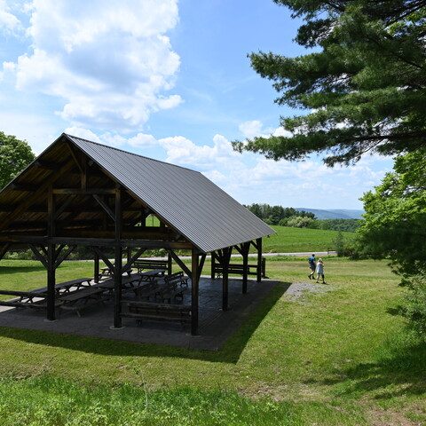 Pavilion at Pfeiffer Nature Center