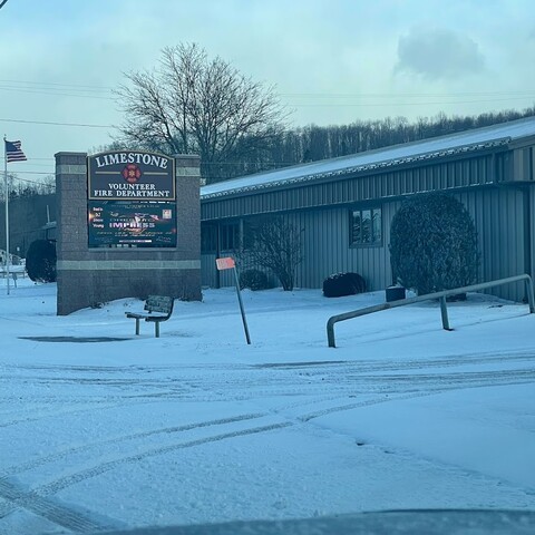 Outside view of Limestone Fire Department