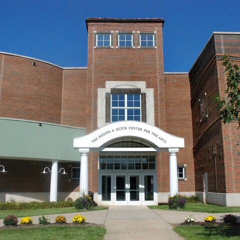 Front entrance to the Regina Quick Center 