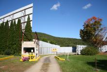 Entrance to the Portville Drive-In